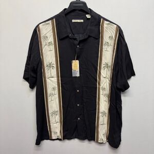 NWT Batik Bay Men Short Sleeve Hawaiian Button Shirt Top XXL 2XL Rayon D070 -12